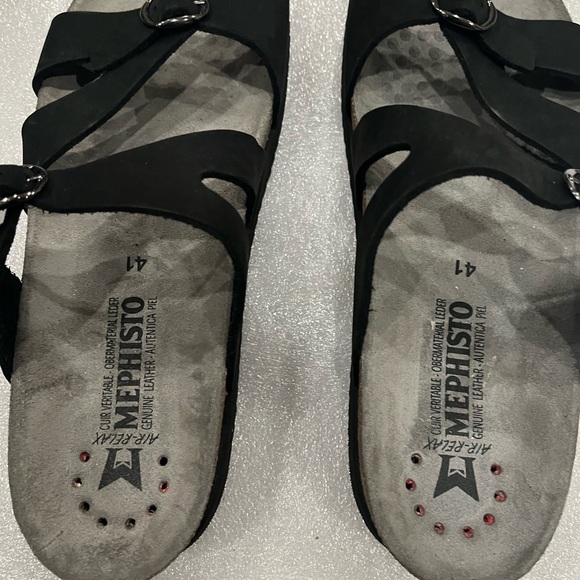 [41/10] Mephisto Women's Hannel Sandal EUC - Picture 3 of 7